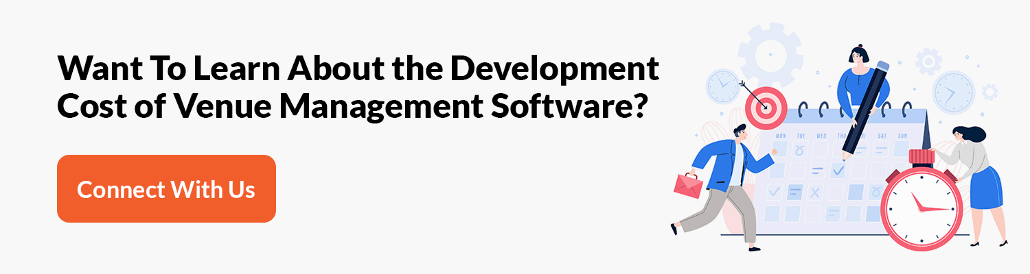 Venue Management Software Development Cost