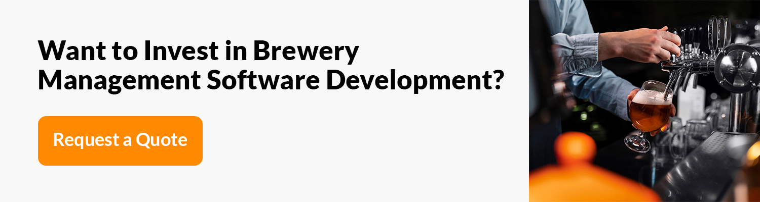 Brewery Management Software Development Cost