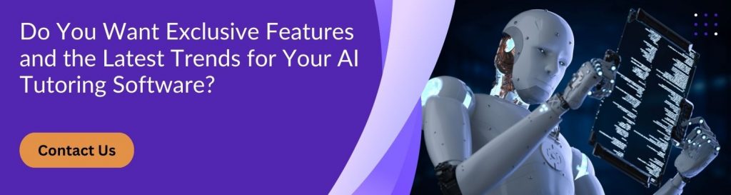 Features of AI Tutoring System