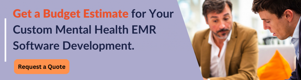 Get a Budget Estimate for Your Custom Mental Health EMR Software Development