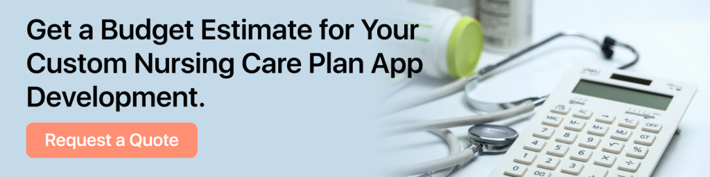 Nursing Care Plan App Development Cost