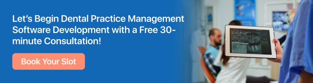 dental practice management software development CTA 1