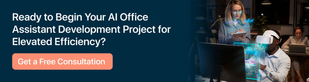 AI office assistant development CTA 1