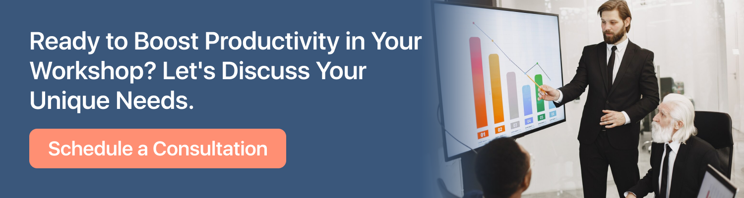 Ready to Boost Productivity in Your Workshop Let's Discuss Your Unique Needs