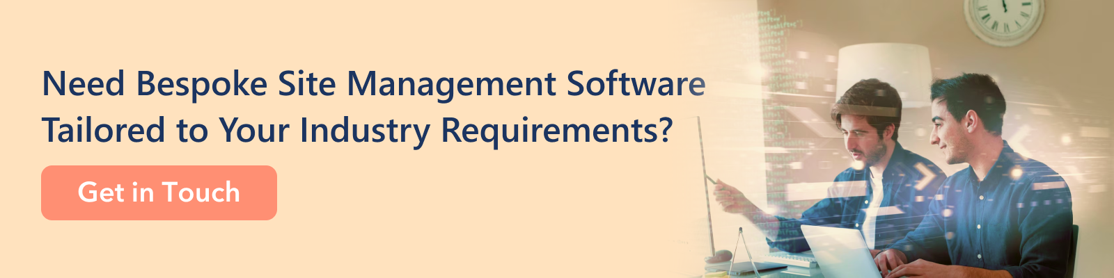 Construction site management software