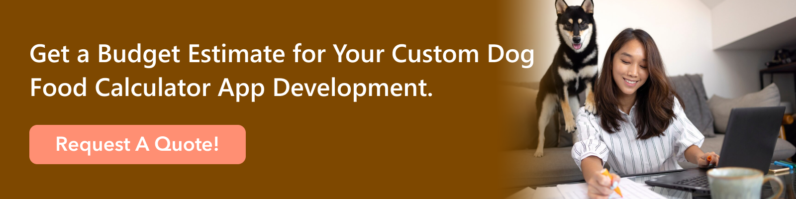 custom dog food calculator app development