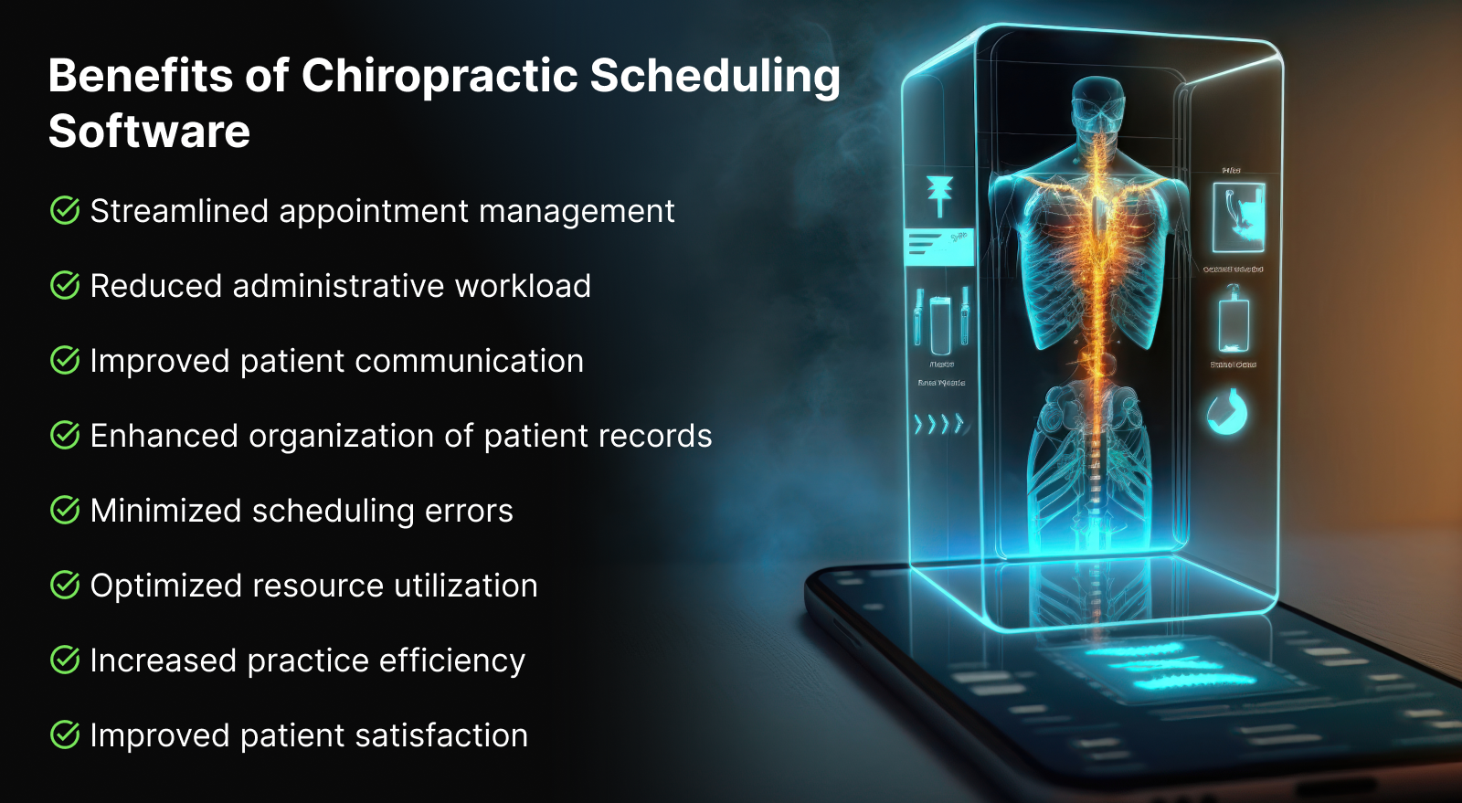 Benefits of Chiropractic Scheduling Software