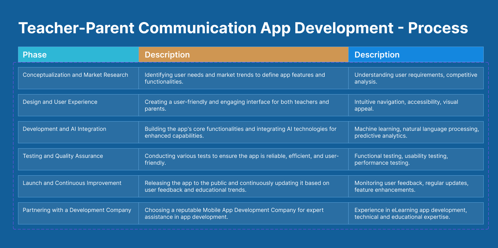 AI Teacher Parent Communication App - Development Process