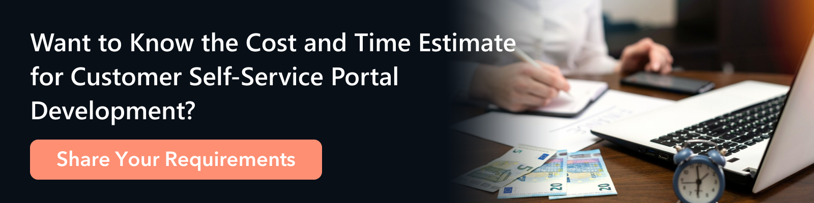 customer self-service portal development cost