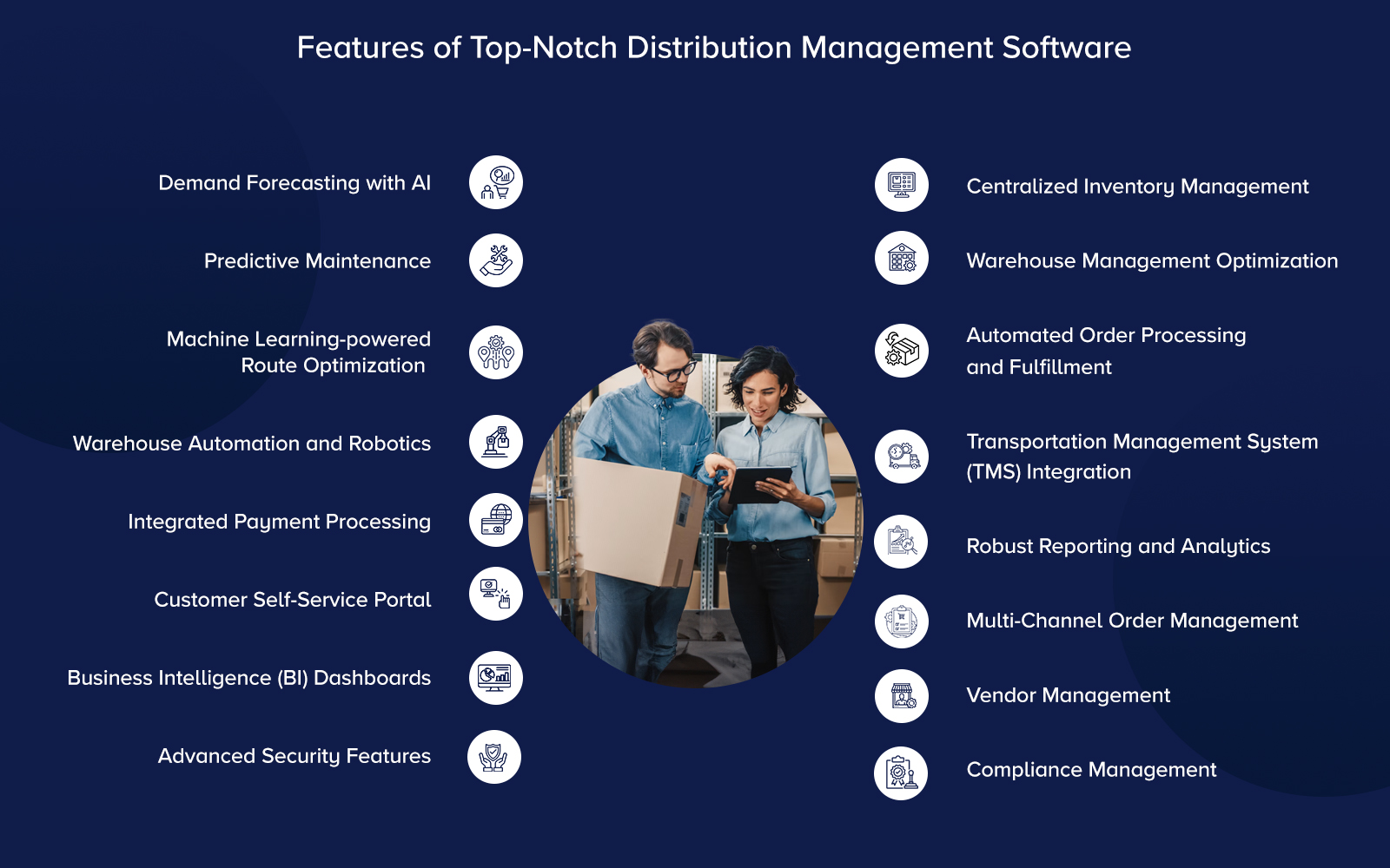 Features of Top-Notch Distribution Management Software