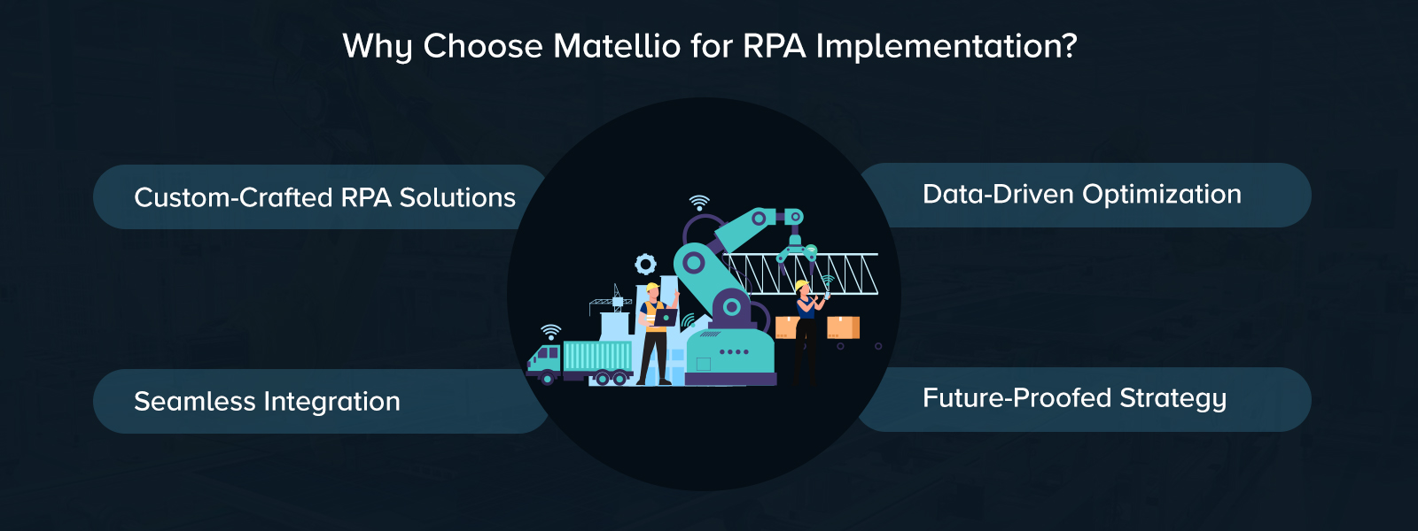 Why Choose Matellio for RPA Implementation?