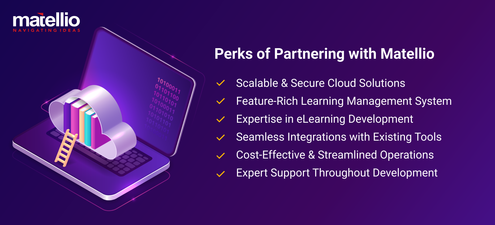 Perks of Partnering with Matellio