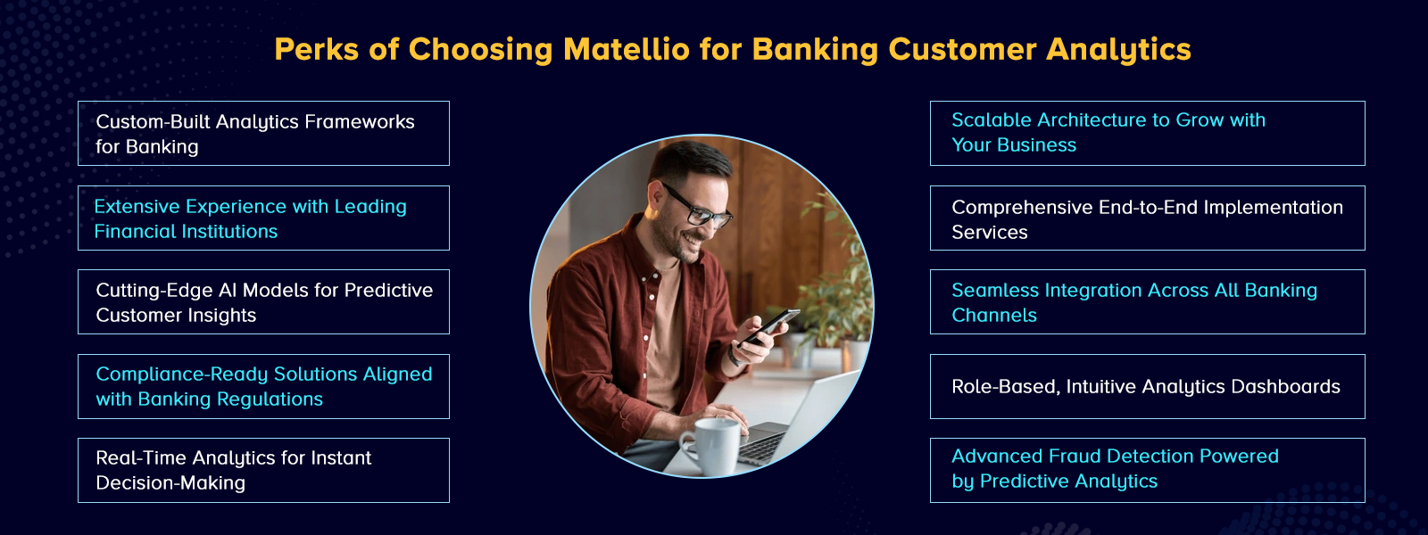 Perks of Choosing Matellio for Banking Customer Analytics