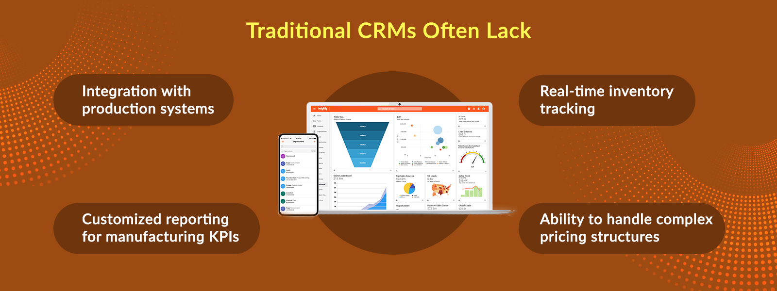Traditional CRMs Often Lack: