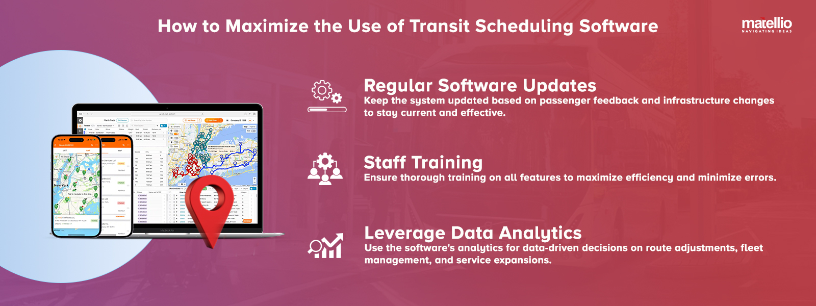 How to Maximize the Use of Transit Scheduling Software