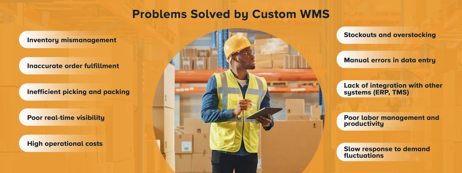 Problems Solved by Custom WMS