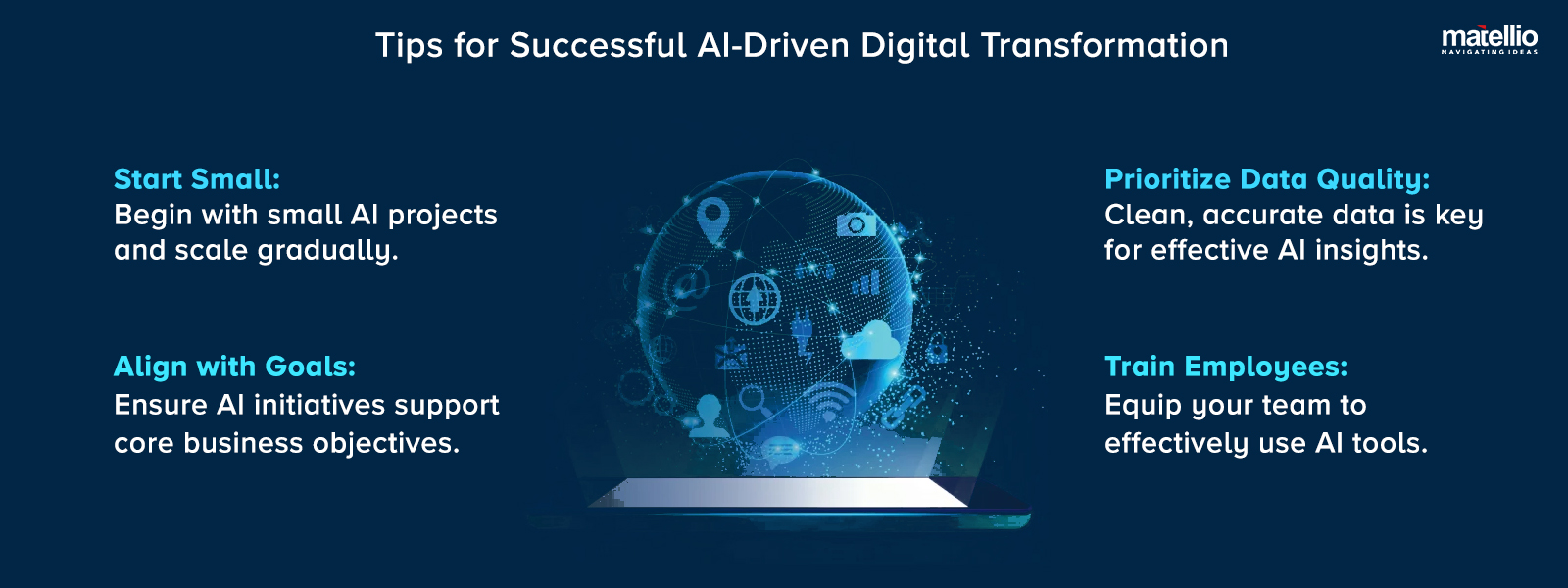 Tips for Successful AI-Driven Digital Transformation