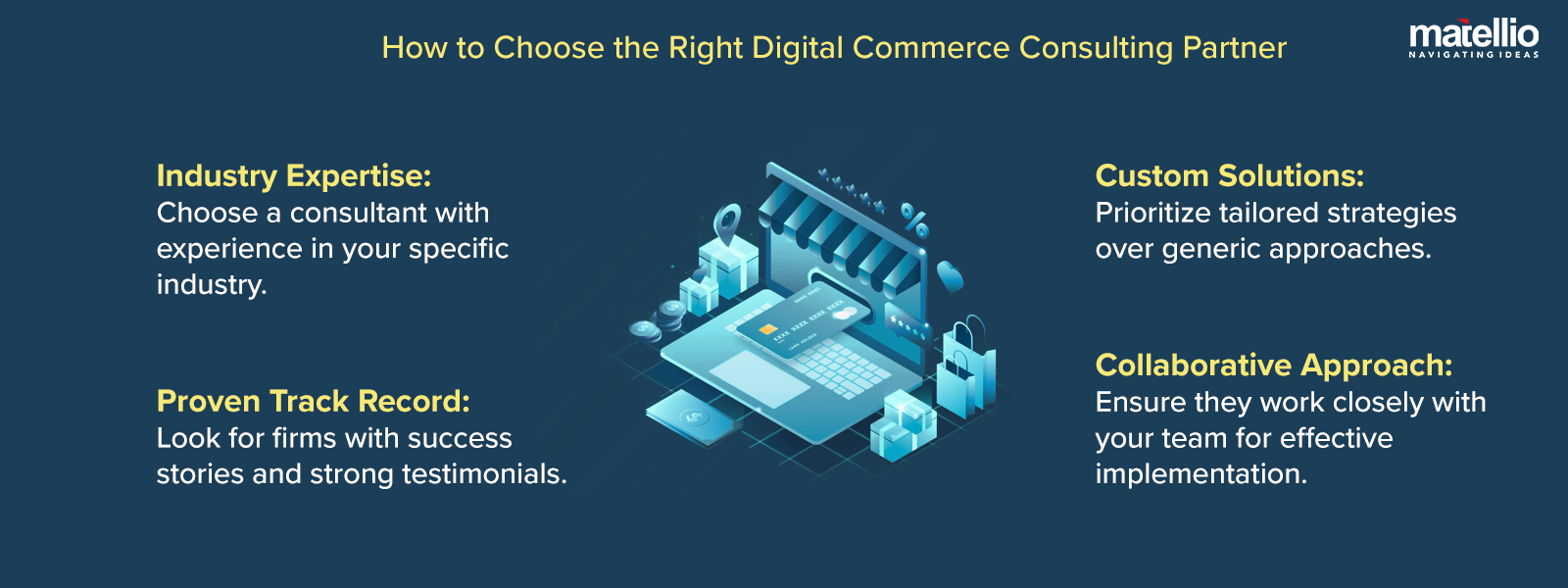 How to Choose the Right Digital Commerce Consulting Partner