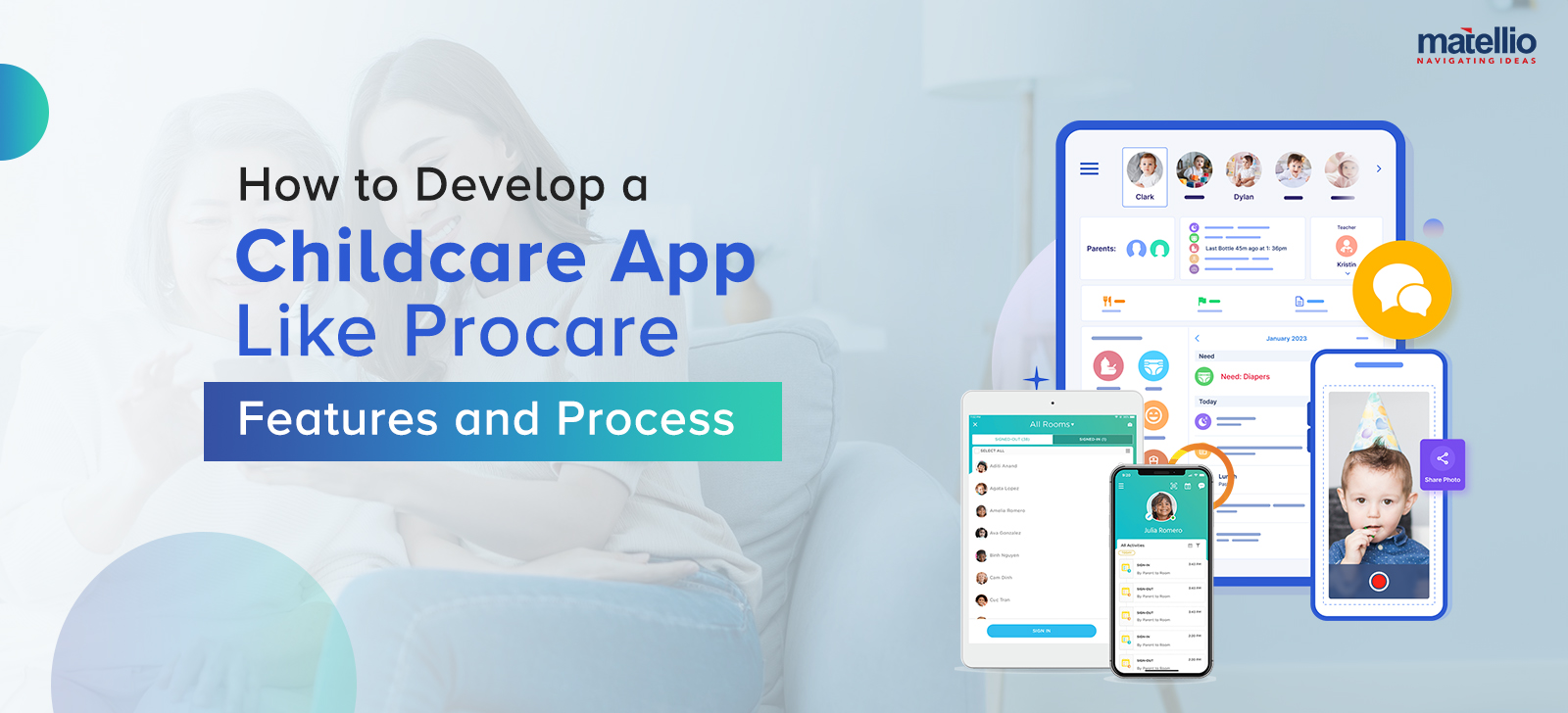 How to Develop a Childcare App Like Procare – Features and Process