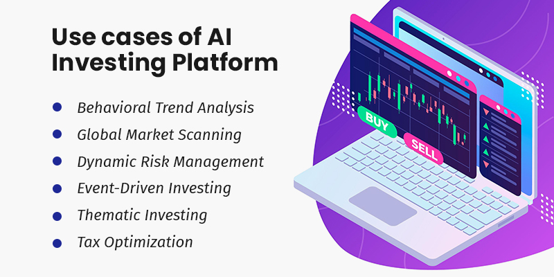 Use cases of AI Investing Platform Use cases of AI Investing Platform